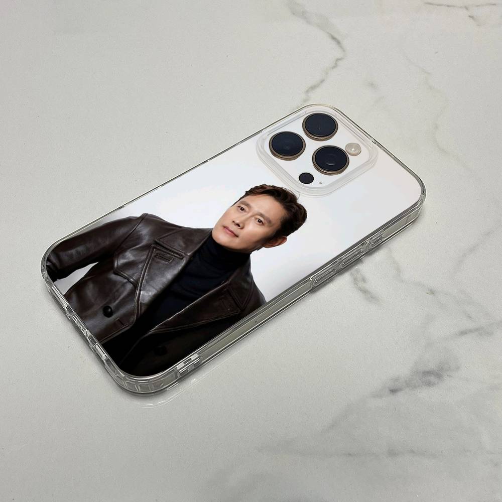 Actor Lee B-Byung H-Hun Phone Case For iPhone 16,15,14,13,12,11 Plus,Pro,Max,XR,XS,Plus,E,SE4,Mini Transparent Cover