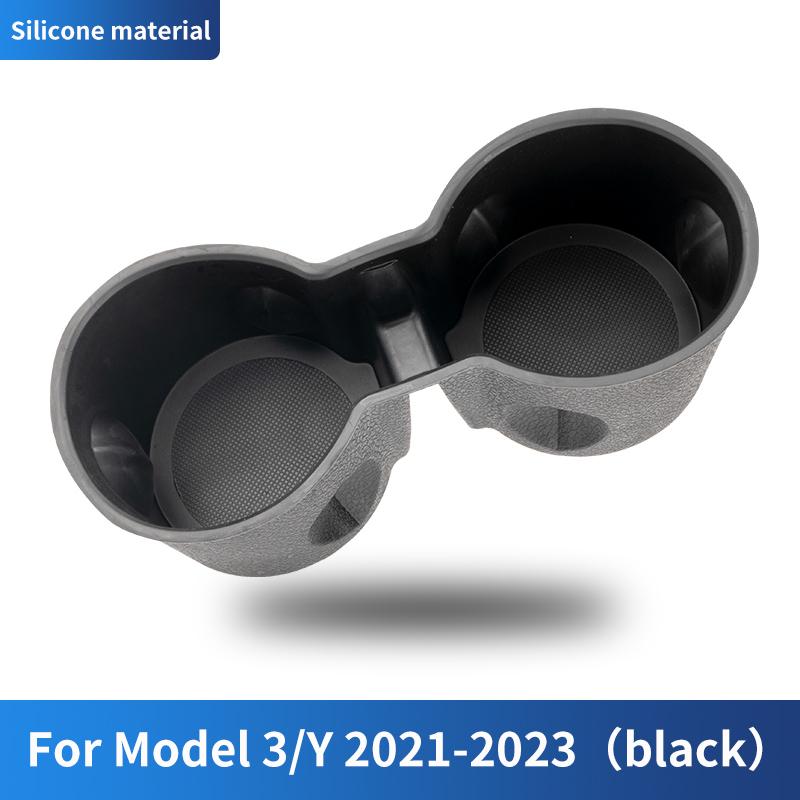 For Tesla Model 3 -2023/model Y Cup Holder Central Control Food Grade Silicone Water Cup Is Stable Model Y Car