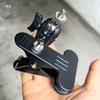 Universal Metal Phone Clamp Stand for Desktop Broadcasting