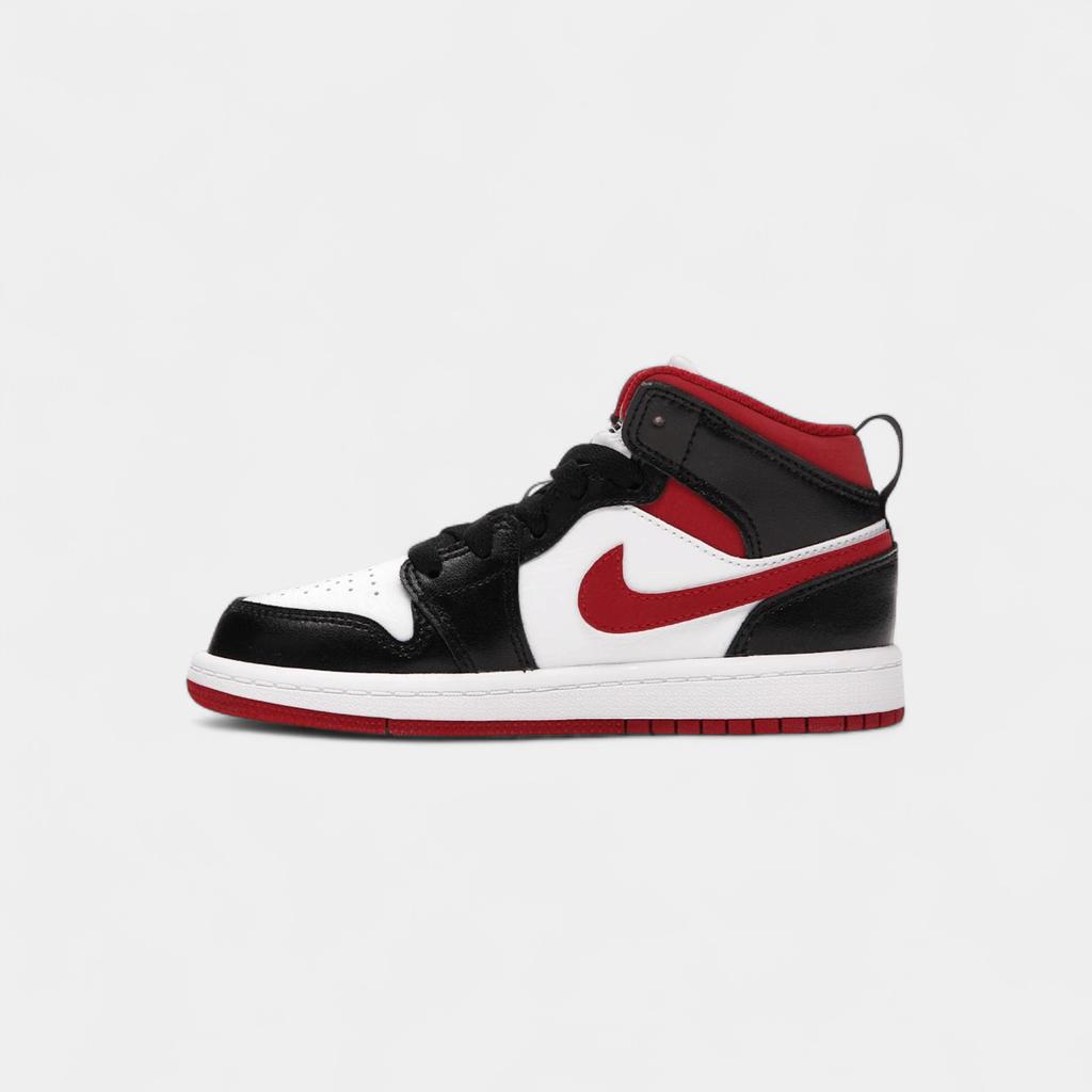 Jordan 1 Mid Gym Red Black White (PS)