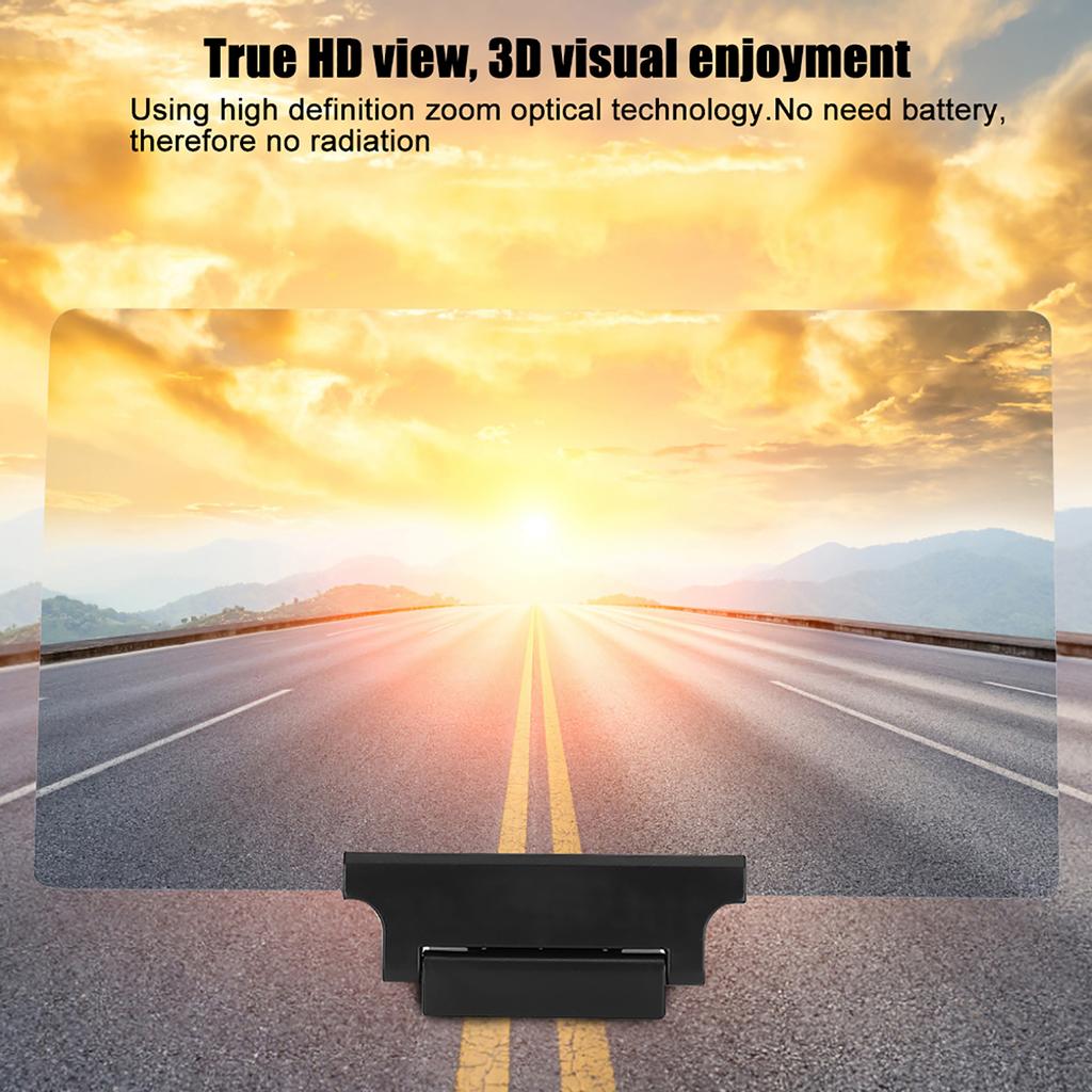 F6 Portable Folding Display HD Acrylic Lens Mobile Phone Screen Video Magnifier Bracket Amplifier