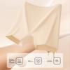 Women's Spring and Summer Antibacterial Ice Silk Invisible Anti Glare Safety Underwear
