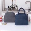 Large Capacity Oxford Cloth Insulated Lunch Bag for Students and Bento