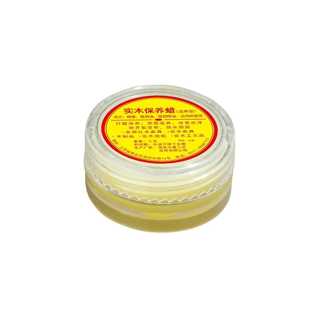 Natural Beeswax Wood Furniture Waxing Maintenance Wax Oil Anti-cracking Moistureproof For Wood Furniture Floor