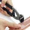 Heavy Duty Leather Hole Puncher Pliers 2 Prongs/4 Prongs Carbon Steel Leather Craft Punching Tool for Leatherworking