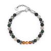 Blancier Earth Harmony Bm257B1213 Volcanic Stone Natural Gemstone Men'S Bracelet