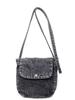 Streetwear Denim Crossbody Bag For Women With Magnet Closure For Casual Day Use