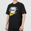 Nike Sport Casual Logo Print Short Sleeve T-Shirt Men Tops Black DV3317-010