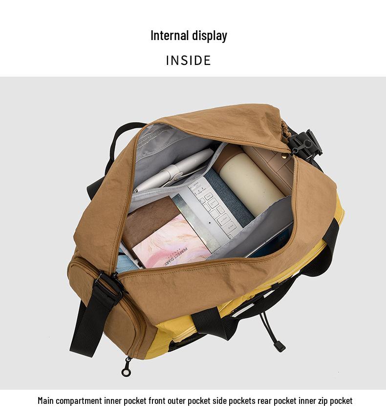 Outdoor Large Capacity Fashion Travel Bag - Women's Crossbody, Single Shoulder, and Backpack Style for Tourism and Sports