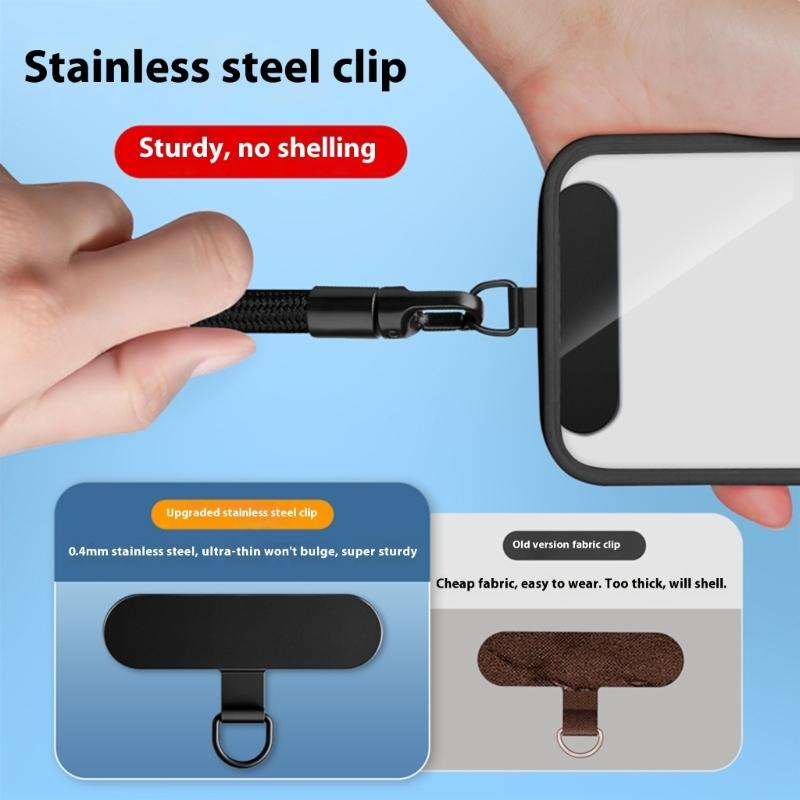 Smycz na telefon opaska na nadgarstek krótkie paski do telefonu z obrotem 360 stopni wzmocniony nieślizgający się sznurek akcesorium na długą podróż