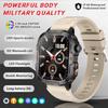 2025 New Military Grade Smart Watch Men 1.96" AMOLED Screen 5ATM Waterproof Sports Fitness Tracker BT Call Smartwatch For Xiaomi