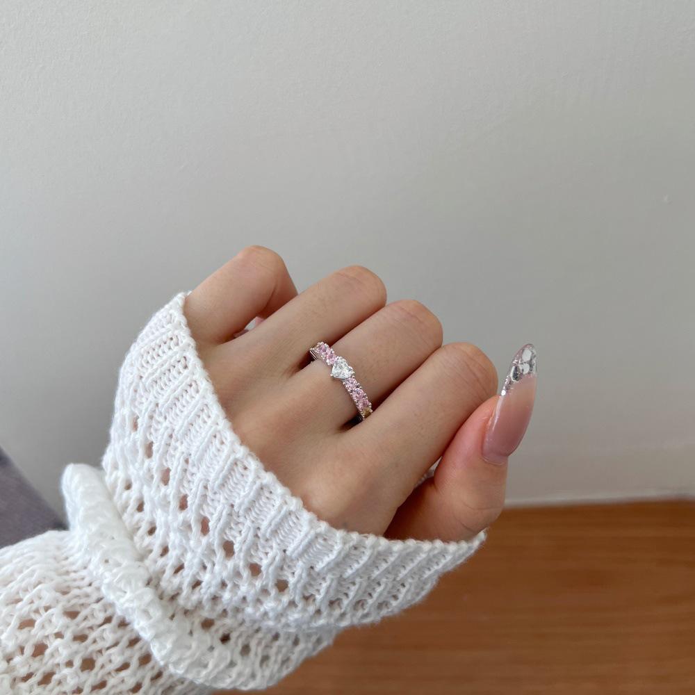 S925 Sterling Silver Bow Crown Zircon Ring - Women's Christmas Jewelry