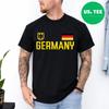 Germany Flag Deutschland Football Soccer Fan Men Women T-Shirt