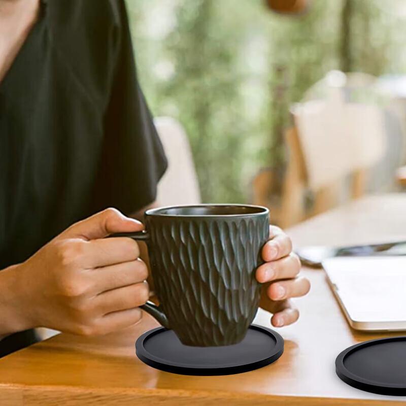 Gong He Jing Pin 10cm Runde Silikon Hitzebeständige Untersetzer
