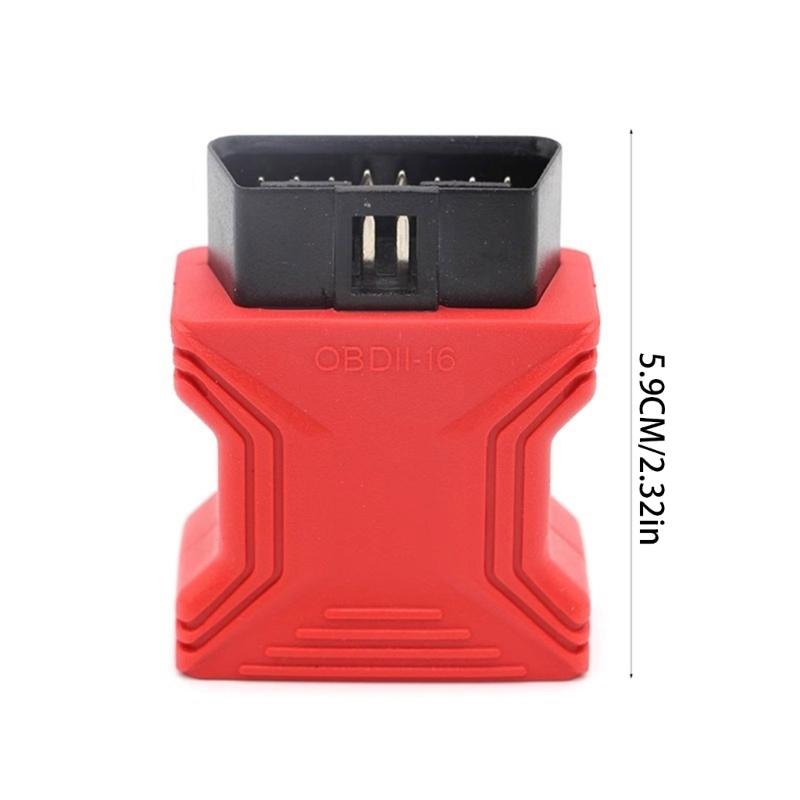 Vehicle Diagnostic Tool 16 Pin OBD Adapter Plastic Universal Rapid Setups Accurate Data Transmission For X400 X300 E300