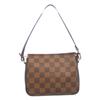 LOUIS VUITTON 2000 N51982 Damier Truth Makeup Handbag BrownUsed