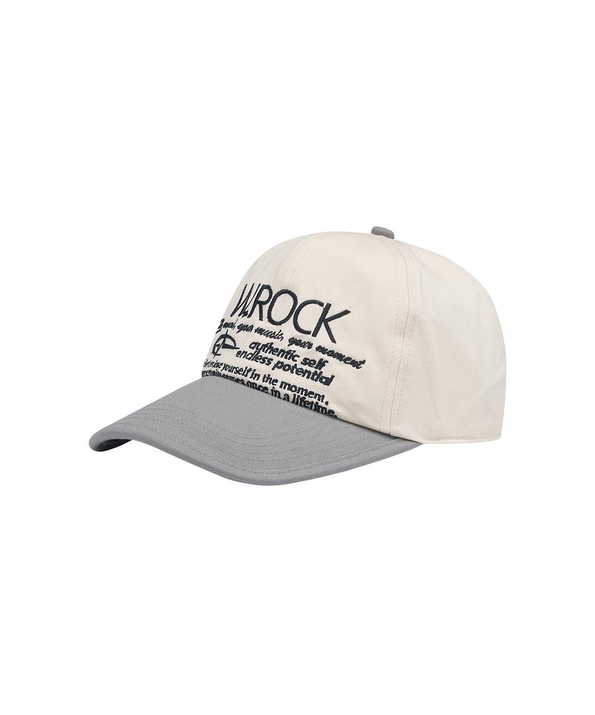 WILDROCK W.Rock Color Combination Ball Cap_Be/Grey