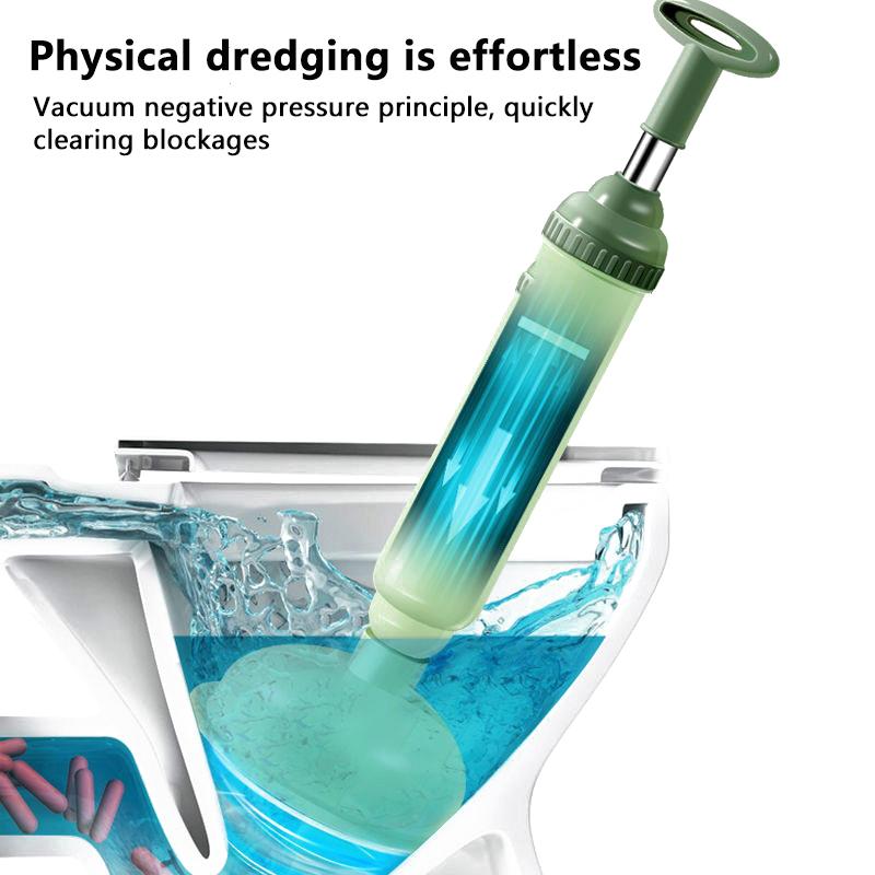 Silicone Toilet Plunger Vacuum Suction Cup High-Pressure Pump Anti Blocking Unblocking Pipeline Toilet Plug Bathroom Products