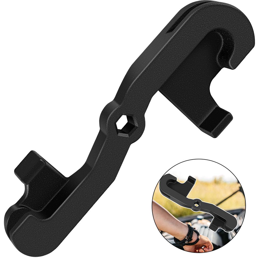 Brake Pipe Bending Tool Sturdy Steel Car Brake Line Tube Bender with 2 Bending Options Oil Brake Pipe Bender for Car Brake