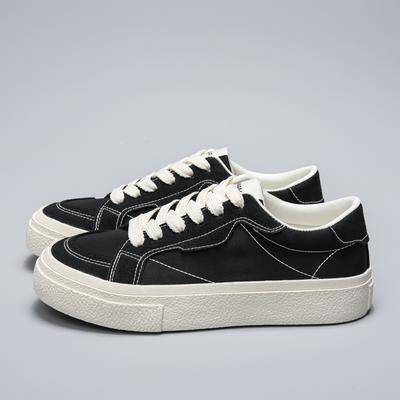 Herrenschuhe Tide Sommer atmungsaktive Mesh Canvas Schuhe Herren vielseitige lässige Ins Board Schuhe Tide