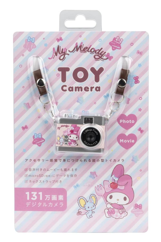 Kenko Digital Toy Camera, Sanrio Characters Sweets My Melody, 1.31 Megapixels, Photo and Video Recording, MicroSD Card Slot, 481073