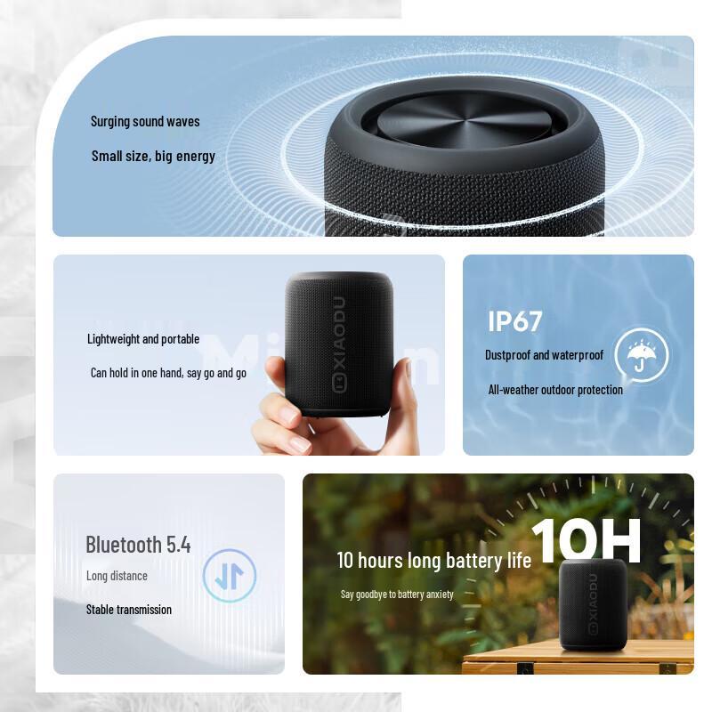 Xiaodu Mini Portable Bluetooth Speaker (CN version)