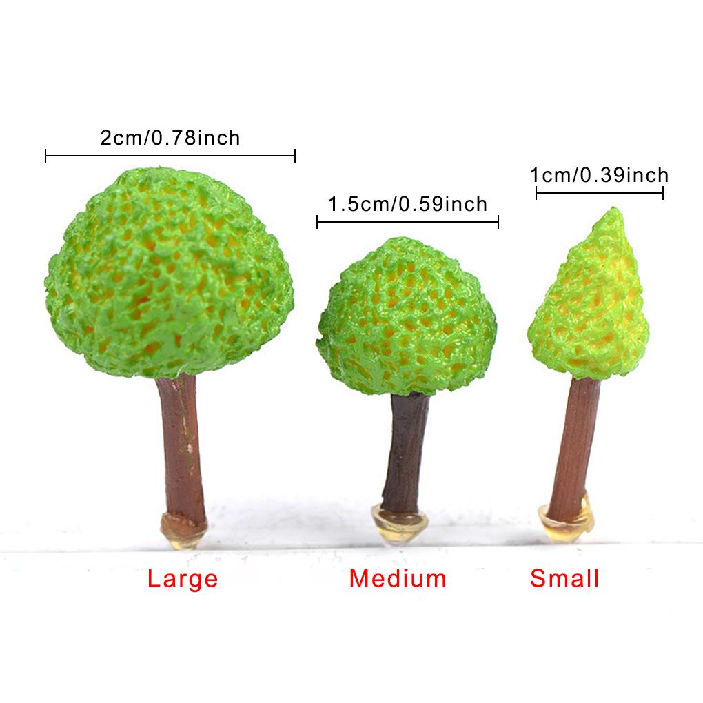 Moss Micro Landscape Waterproof Green Lawn Base Room Decor Reusable Mossy Hills Trees Mini Tree Decoration for Desktop Offices