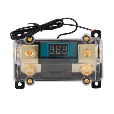 Auto Audio Power Sicherungen Halter Stereo Verteilung Block Box Digital Display(200A)