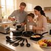 13Pieces Kitchen Utensils Set with Easy Cleaning Nonstick Coating and Comfortable Handle for Busy Cooks