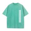 Retro Washed Vintage T-Shirt High Quality T Shirts Summer Oversized Short Sleeve Clothes Retro Washed Cotton Loose Street Tops
