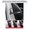 Foldable Car Door Step - Aluminum Alloy Anti-Skid Multi-Functional Step With Safety Hammer Roof Rack Hook