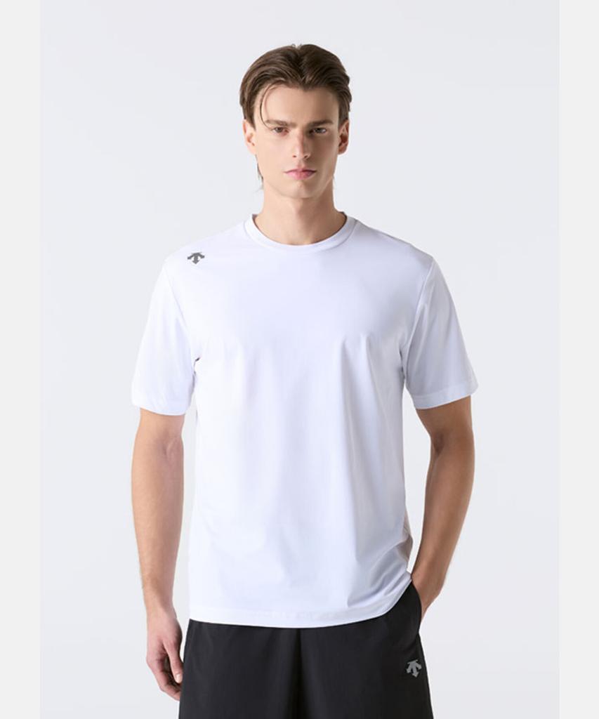 DESCENTE Running Tricot Short Sleeve T-Shirt White Sr223Rts44 (A Type)