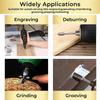 High Speed Steel Woodworking Rotary File Engraving Milling Cutter Electric Grinder Tool Accessories Grinding