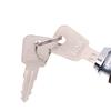 19Mm Power Lock 2801 Elevator Lock Key Switch Electronic Lock Base Station Lock Single Pull Double Pull Switch With 2 Keys
