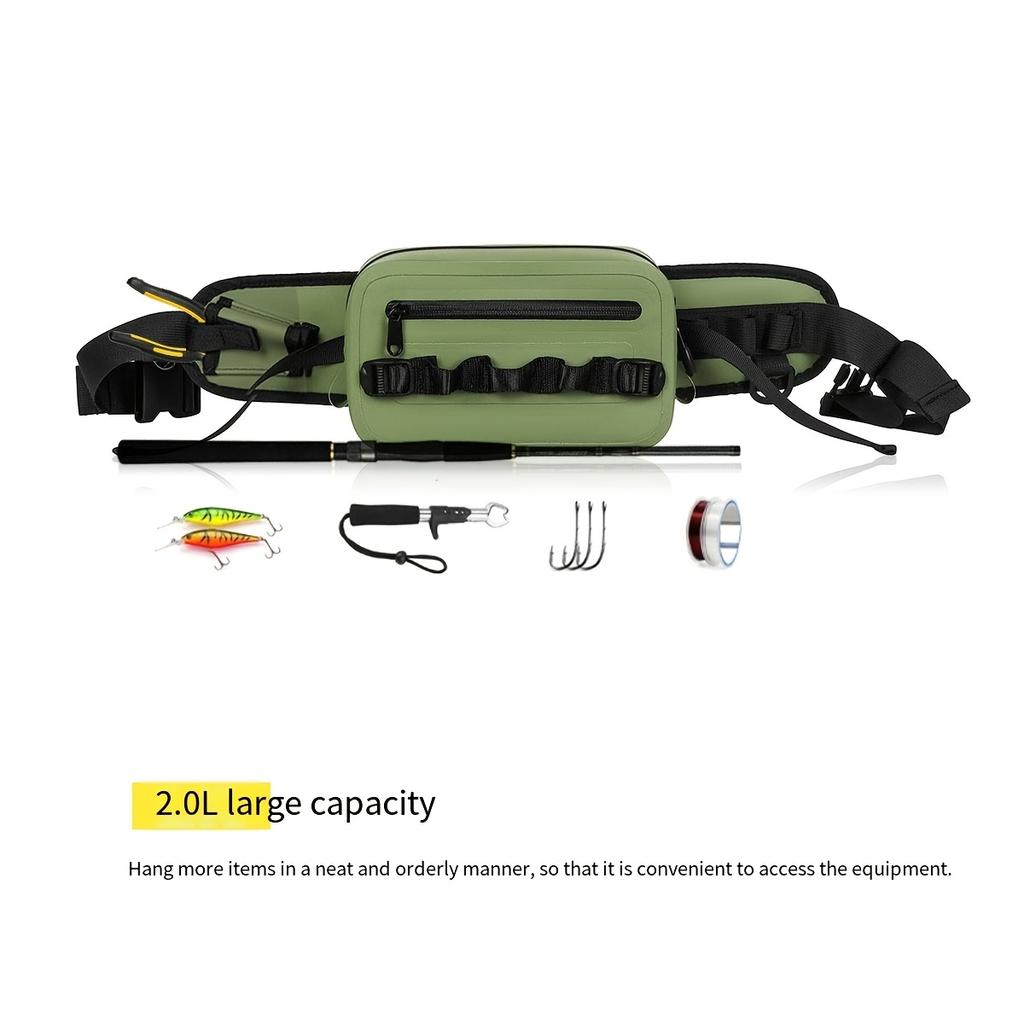Outdoor Fishing Special Fanny Pack, Large-capacity Design, Can Hold Fishing Gear Small Accessories, Mobile Phones and Other Items