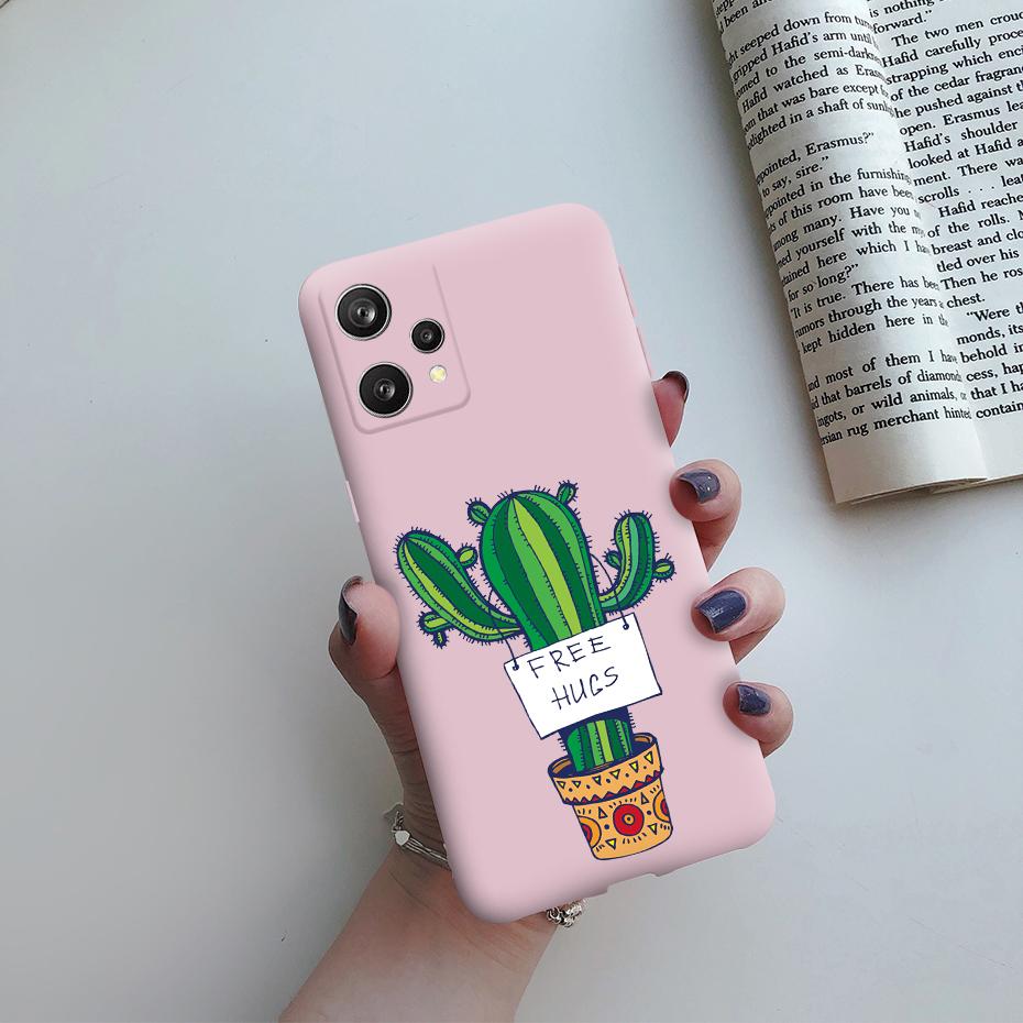For Realme 9 2022 Case Cute Cat Cartoon Painted Soft Silicon Phone Back Cover For Realme 9 4G Cases Fundas RMX3521 Realme9 Coque