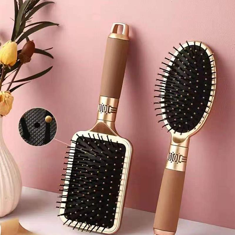 Anti Static Airbag Massage Comb Practical Care Head Hair Brush Household Curly Special For Real Hair Wigs Salon Spa Hairdressing