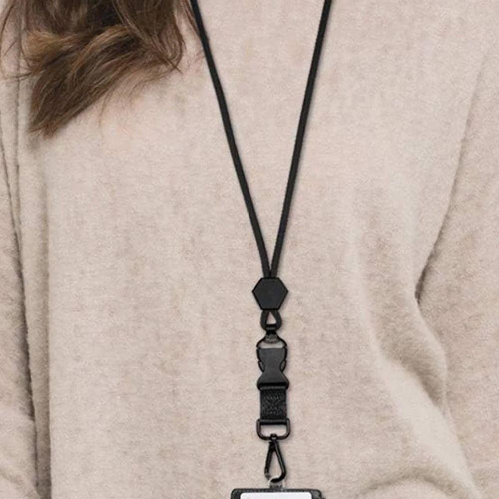 Reusable Mobile Phone Lanyard Adjustable Neck Straps Key Chain Hanging Rope  Students