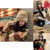 Warm Fashionable Winter Knit Beanie For Women Soft Cotton Loose Fit In Bold Colors