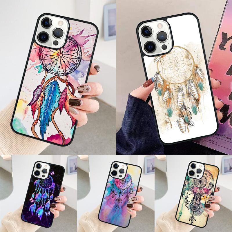Dream catcher watercolor Phone Case For iPhone 14 15 16 13 12 Mini Max Cover For Apple 11 Pro Max 8 7 Plus SE2020 Coque