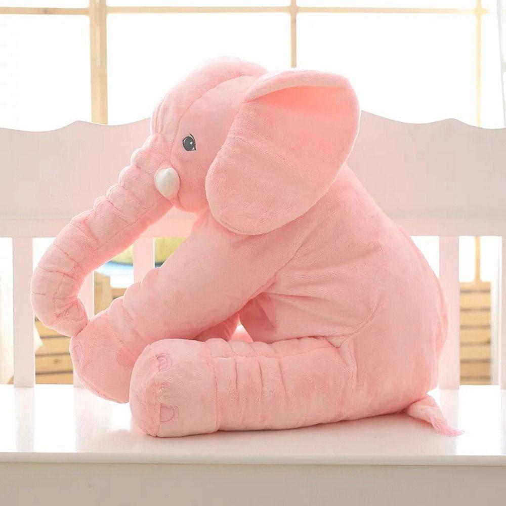 1Pc New Birthday Wedding Party Elephant Plush Doll Throw Toys Kawaii Animal Stitch Toy 40cm Super Cute Sleep Pillow
