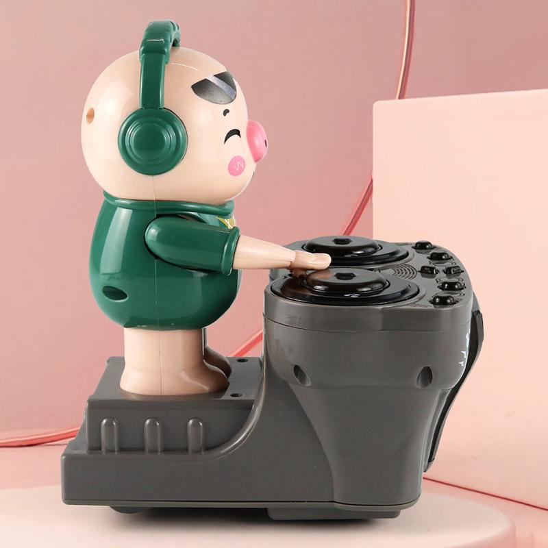 Electric Rock And Roll Dish Pig 20 Dynamic Music DJ Trendy Piggy Boys And Girls Toys