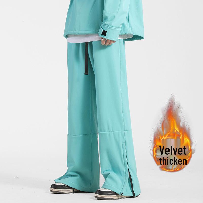 Unisexová zateplená lyžařská kombinéza s kapucí - Trendy zimní sportovní oblečení pro páry