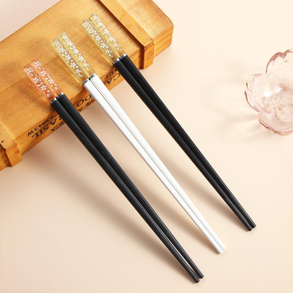 Lightweight Sushi Food Hotel for Dinning Tableware Chopsticks Kitchen Tool Zinc Zinc Alloy Chopsticks