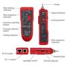 Cable Tester - AIMOONSA - RJ11/RJ45 Tracker - Multifunction - Continuity Test - Red