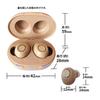 Tokyo Deco Rechargeable Hearing Left and Right Ear Integrated Charging and Approximately 4g per Beige to 10 Hours of Continuous High USB 6 Volume