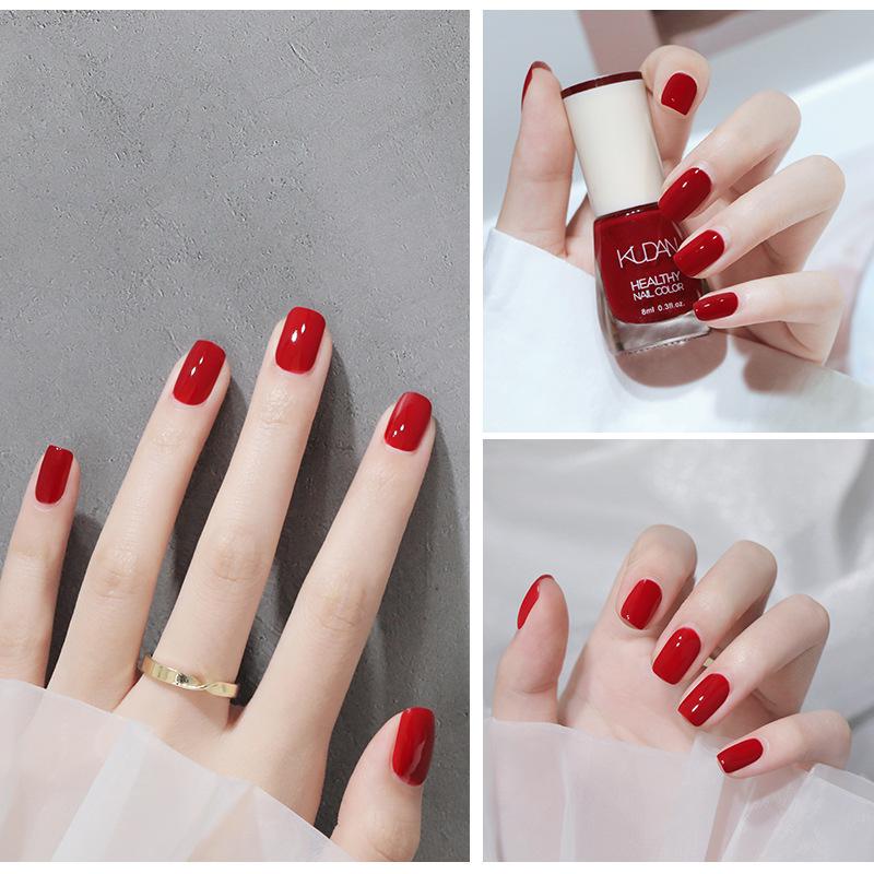 Cool Dan Long-Lasting, Quick-Dry, Peelable Nail Polish for Autumn & Winter