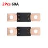 2Pcs 30A-500A ANL Car Fuse 32V Automotive Fuse Durable MEGA Fuse  for Car Audio Marine Boat