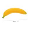MUSISALY Fake Banana, Fake Fruit Sample, Sandbox, Fake Fruit Banana, Hand Percussion Toy, Fruit Toy, Looks Like a Model, Decoration