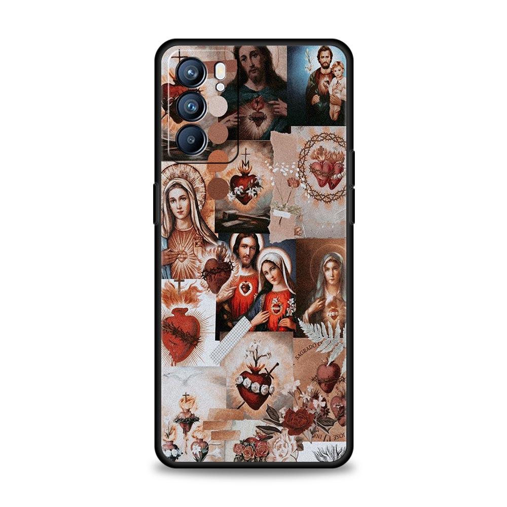 

Faith Christian Religious Jesus Case For OPPO Find X5 A54 A53 A52 A9 2020 A15 A95 A76 A74 A12 Reno7 SE Reno6 Pro Plus 5G Cover OPPO A52